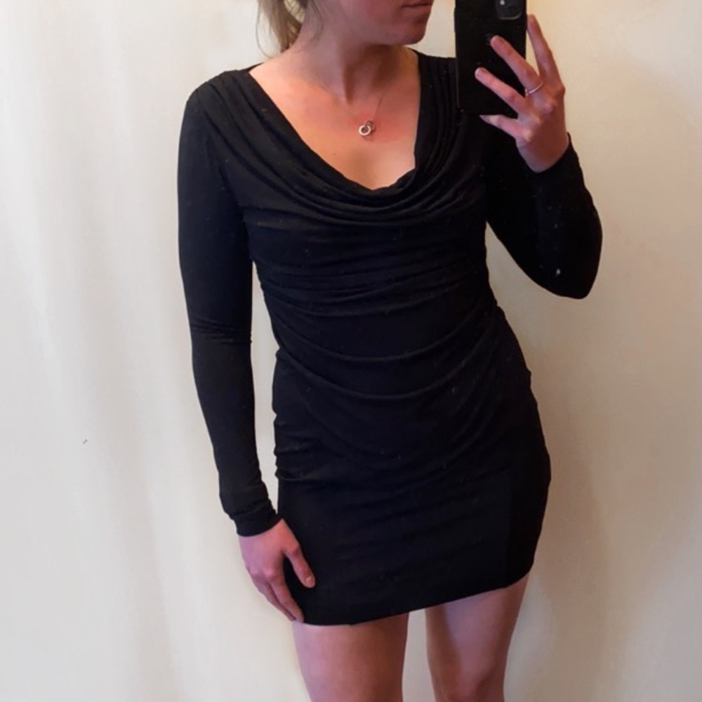black dress